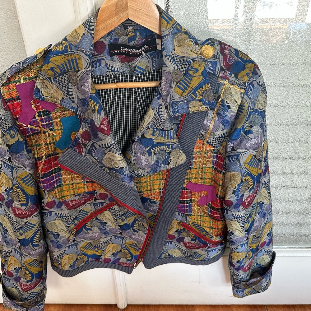 Multicolor Women's Jacket - Picture 2 of 9